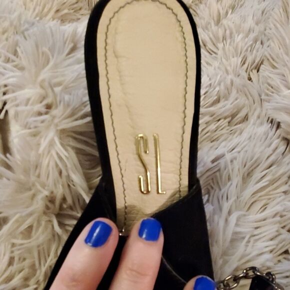 Gorgeous Santa Lolla platform suede heels - Picture 8 of 8